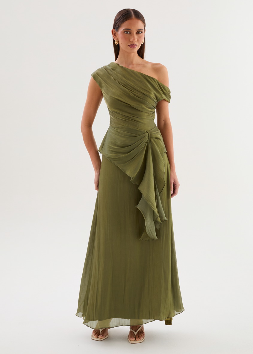 Aphrodite Set - Olive Organza