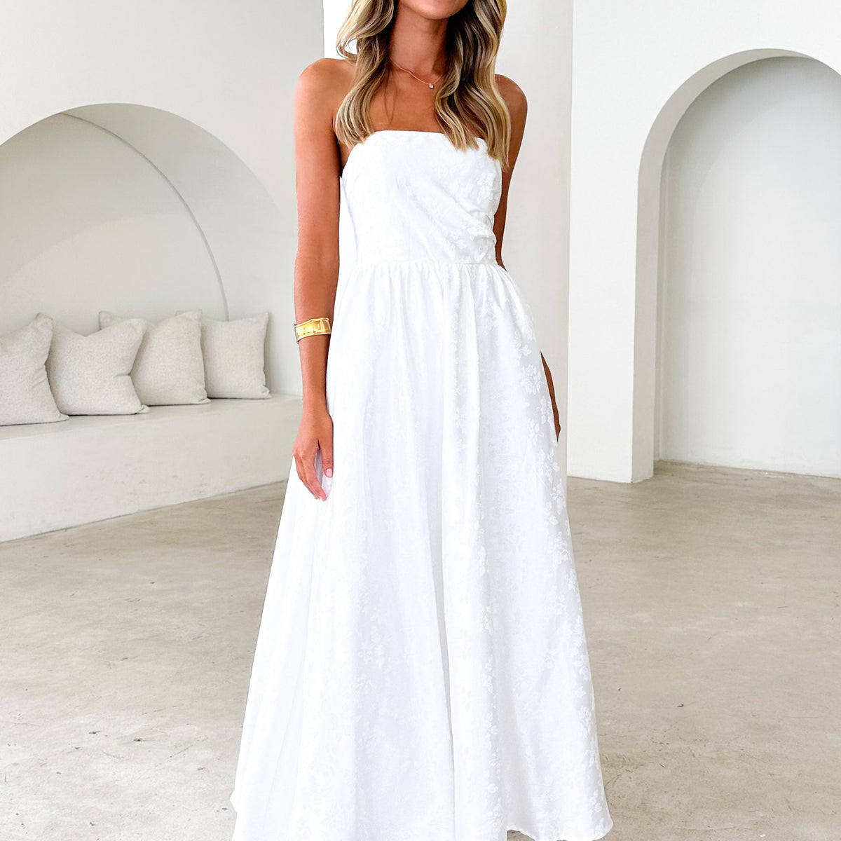 black maxi smock dress Camy Maxi Smock Dress
