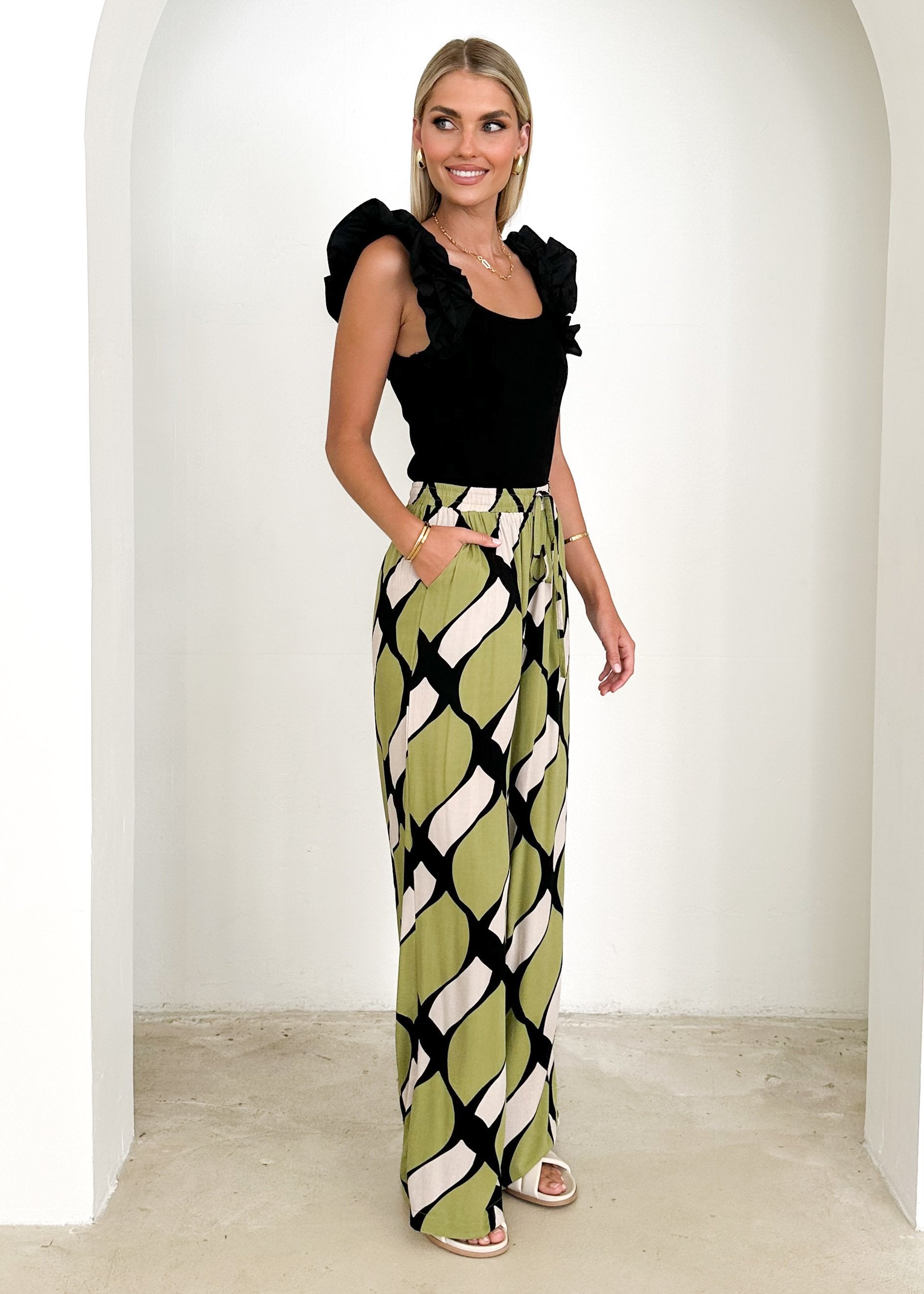 Dacey Pants - Olive Kennedy