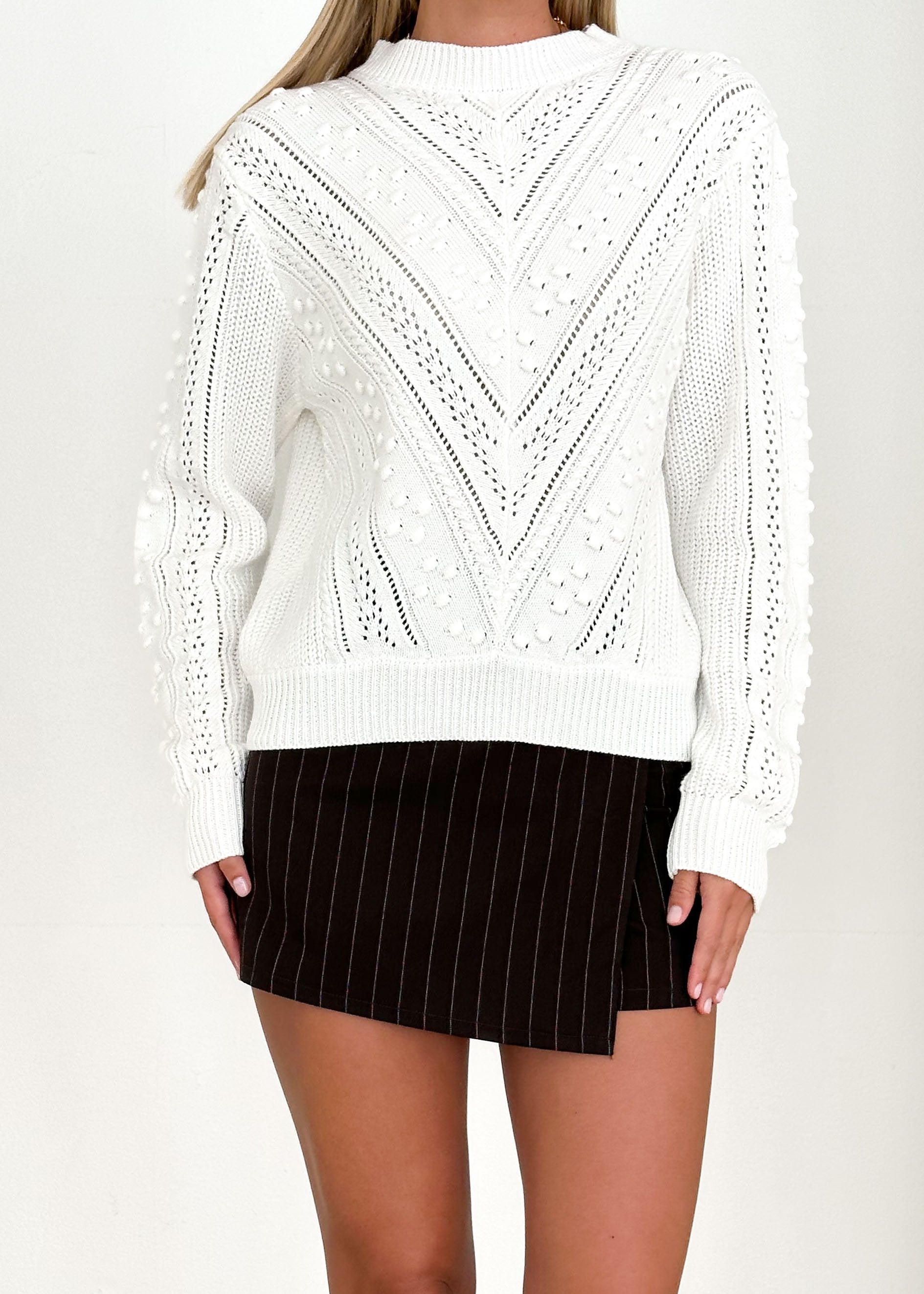 Elysa Sweater  - Off White