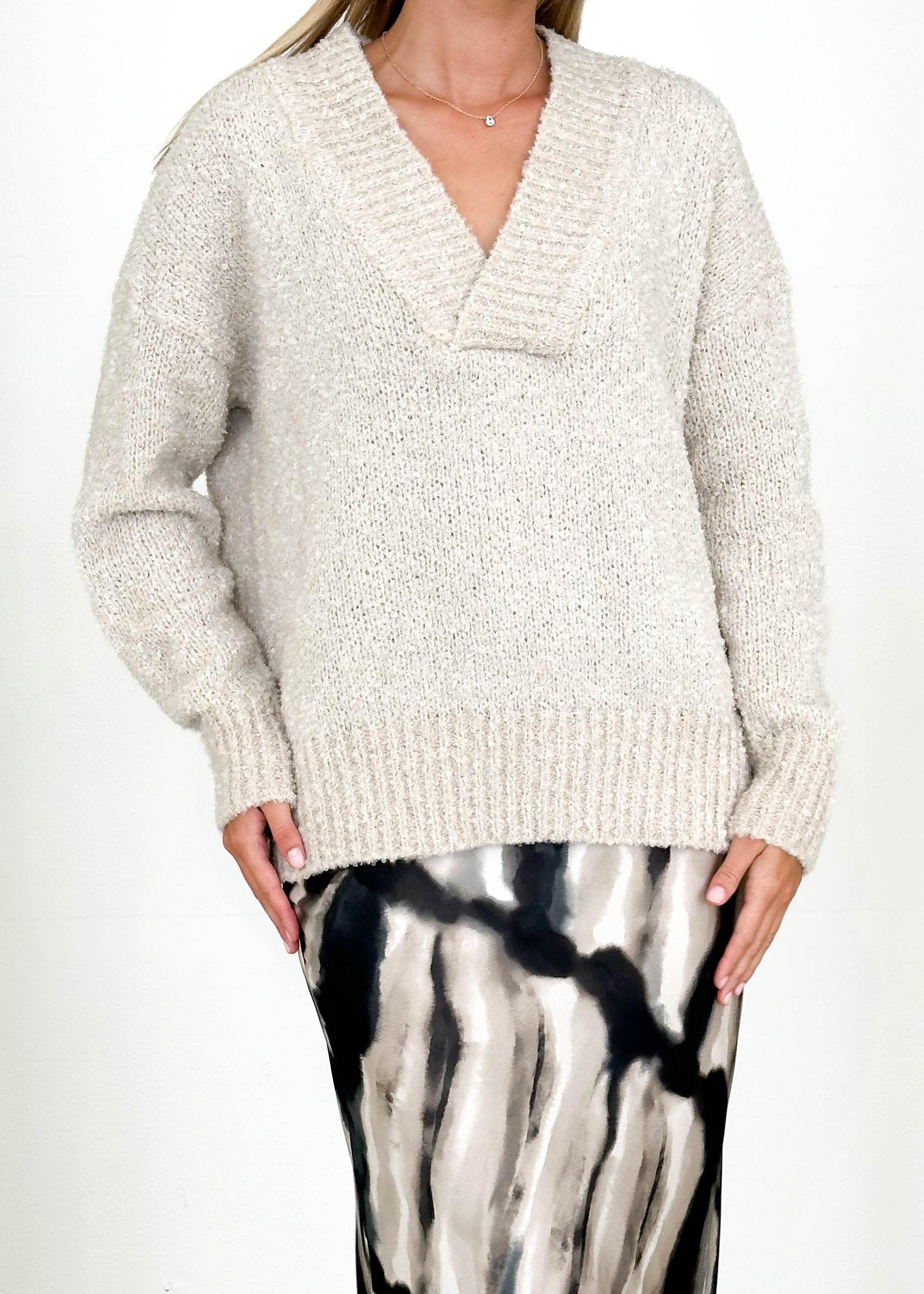 Corta Sweater - Beige