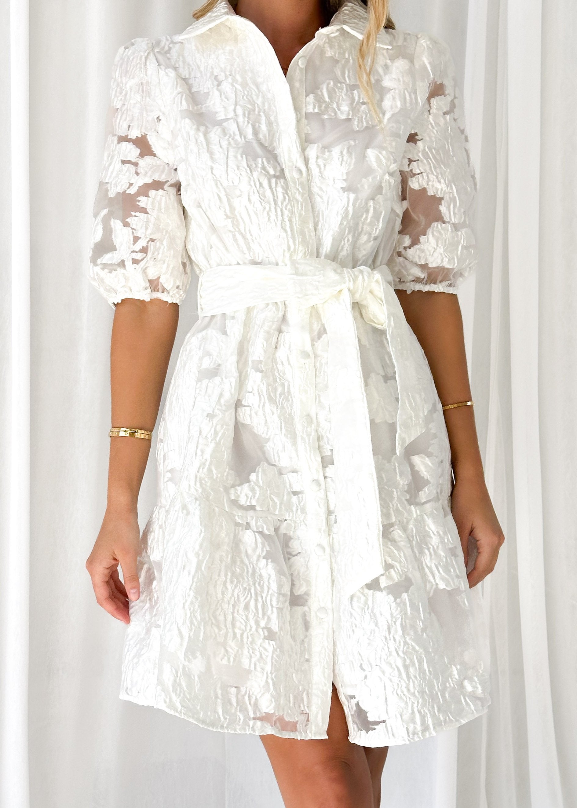 Glazer Dress - Off White