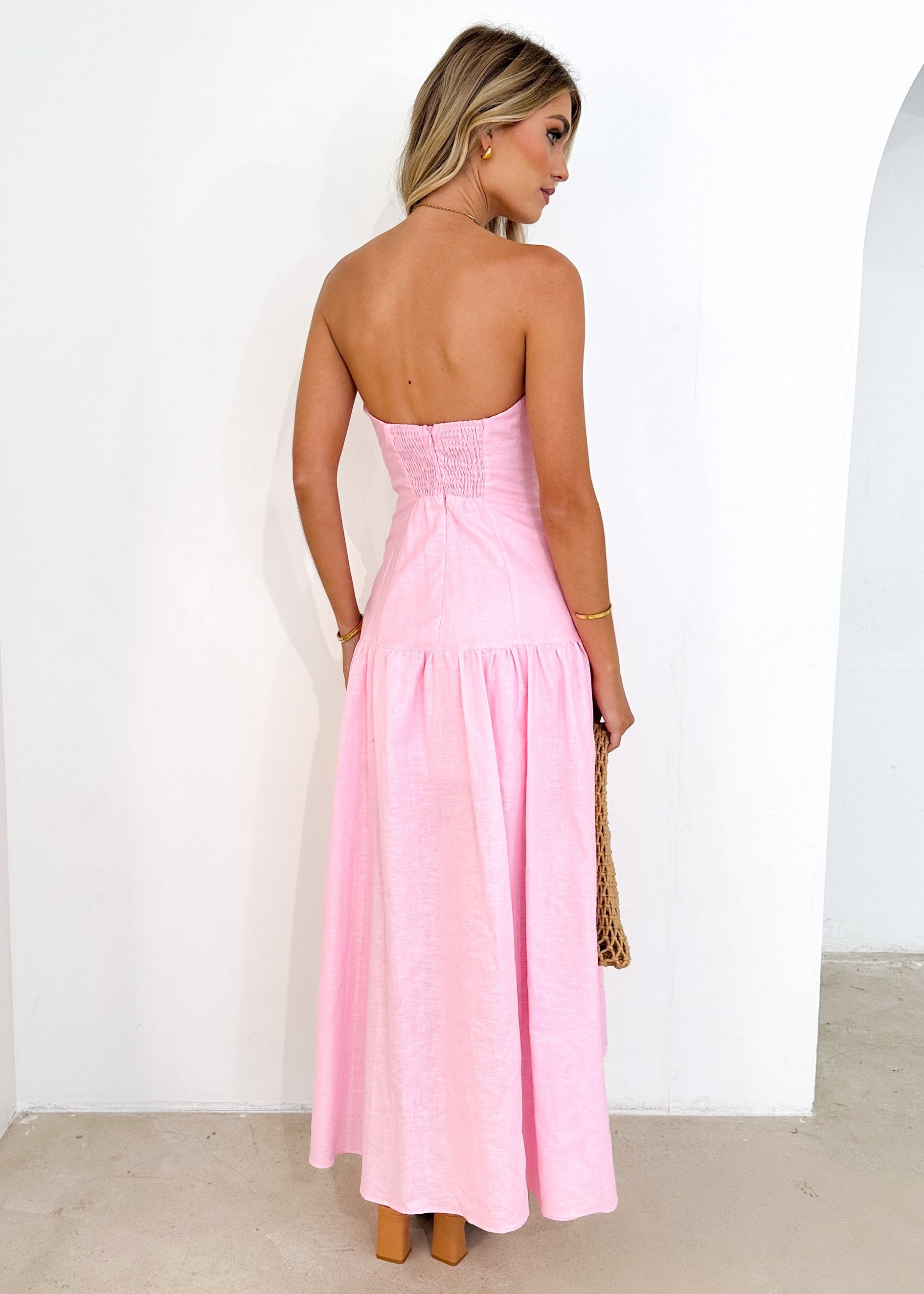 Pamer Midi Dress - Pink