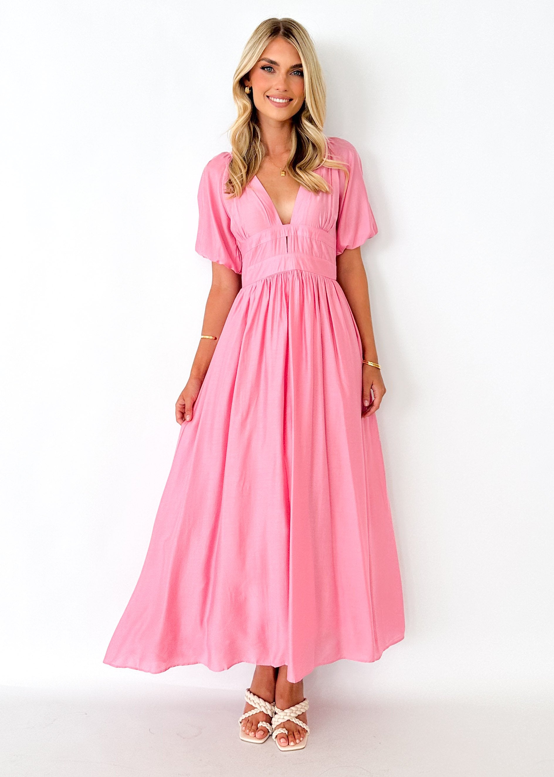 Aidla Midi Dress - Pink