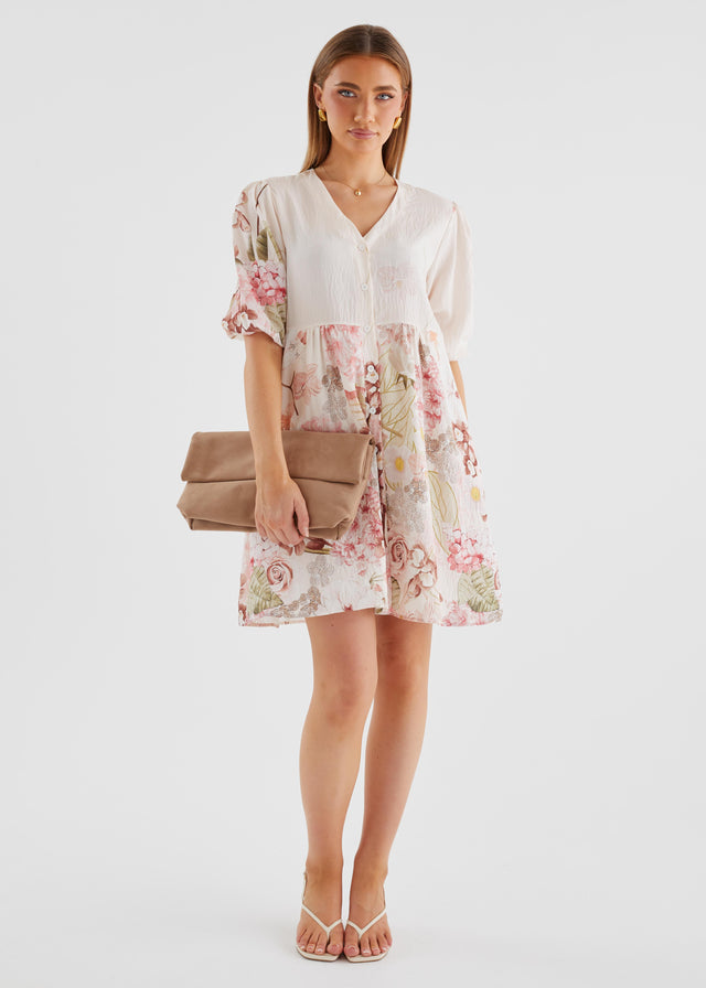 Nimah Dress - Botanical Blush