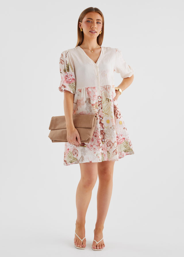 Nimah Dress - Botanical Blush