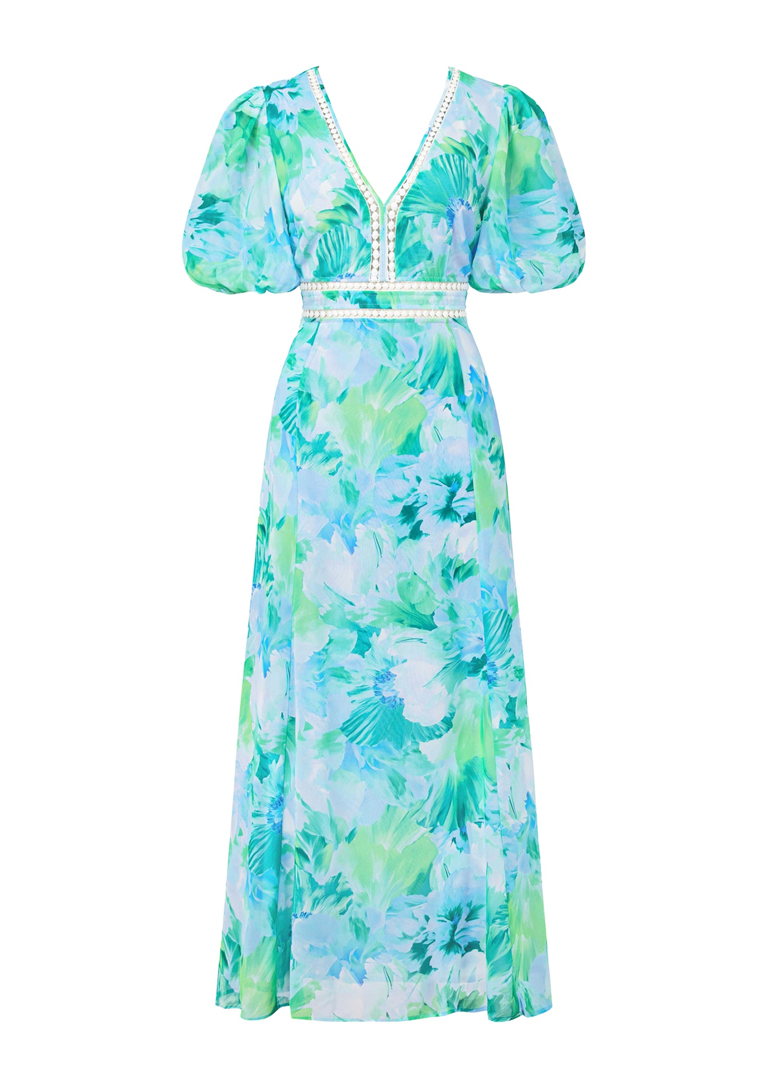 Avianna Midi Dress - Mint Ziah