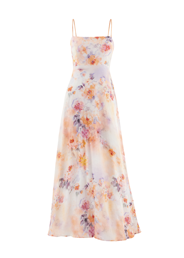 Artemis Maxi Dress - Peach Blossom