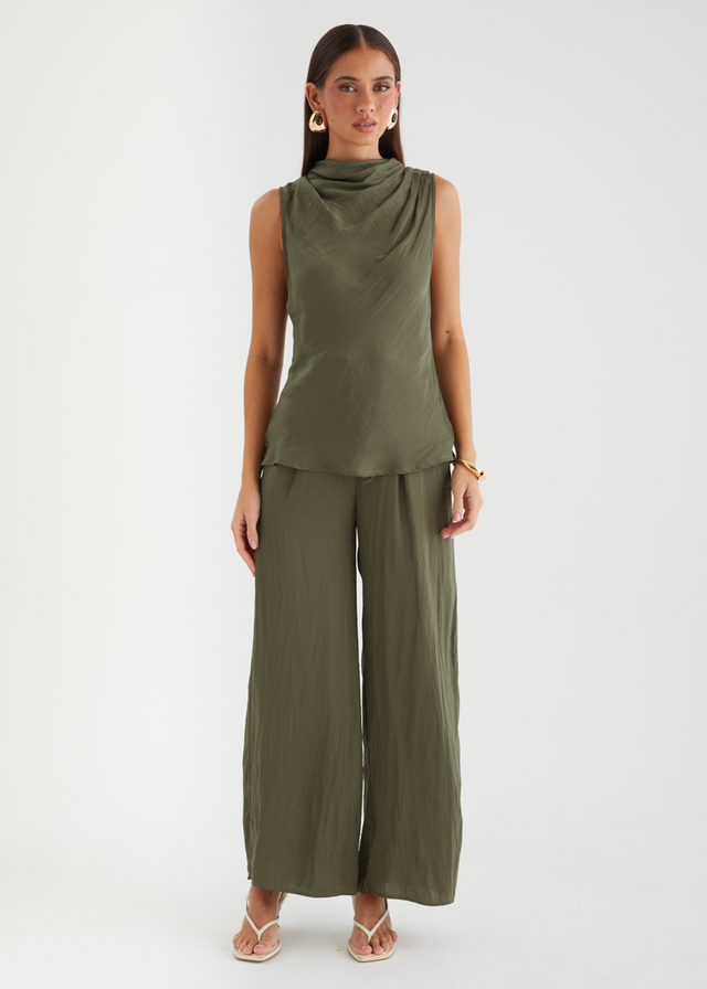 Tiah Pants - Olive