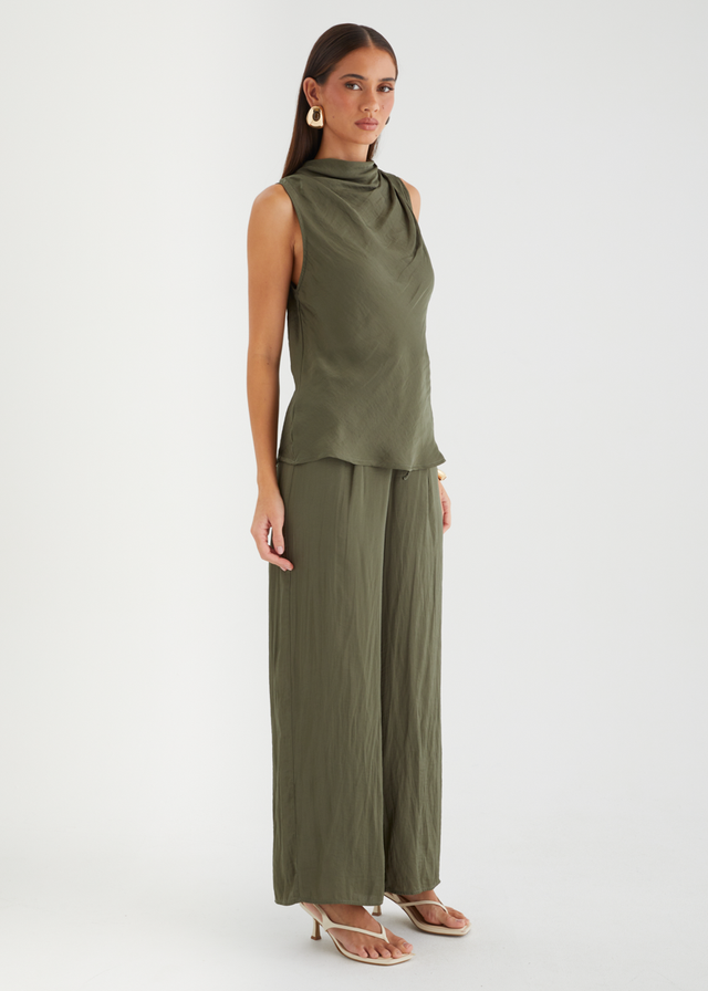 Tiah Pants - Olive