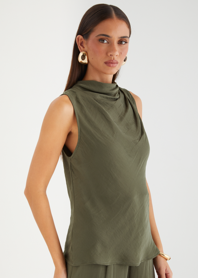 Tiah Top - Olive