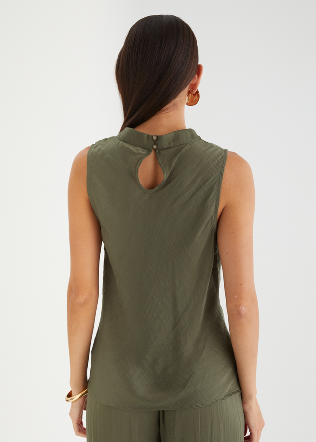 Tiah Top - Olive