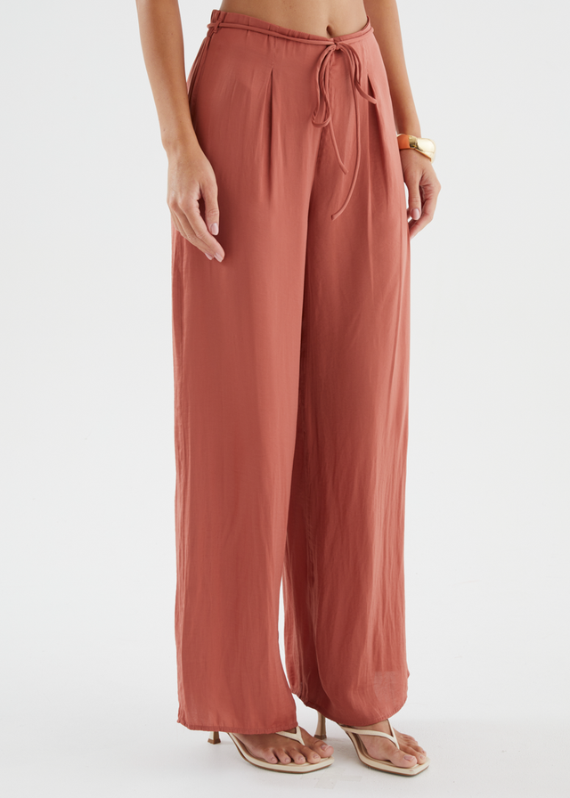 Tiah Pants - Terracotta