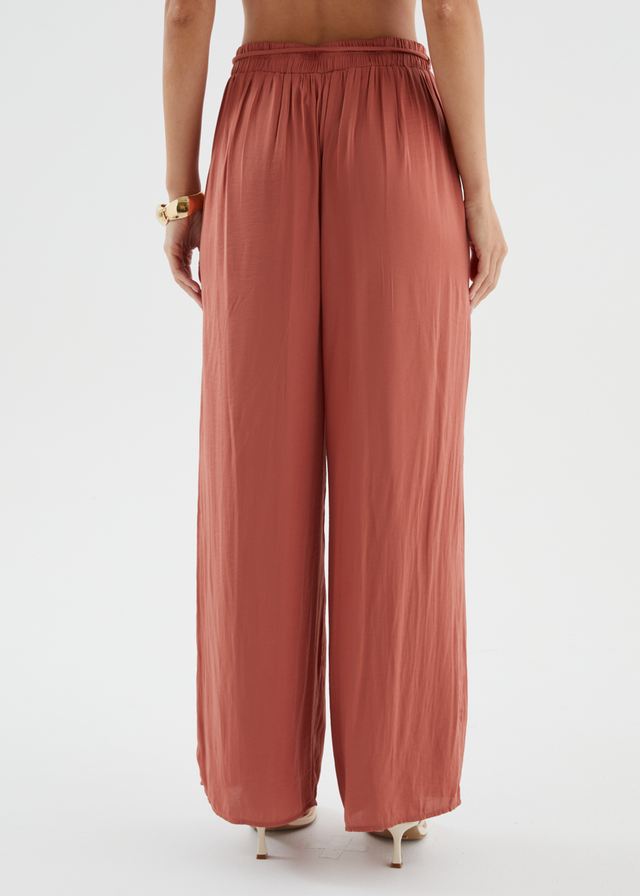 Tiah Pants - Terracotta