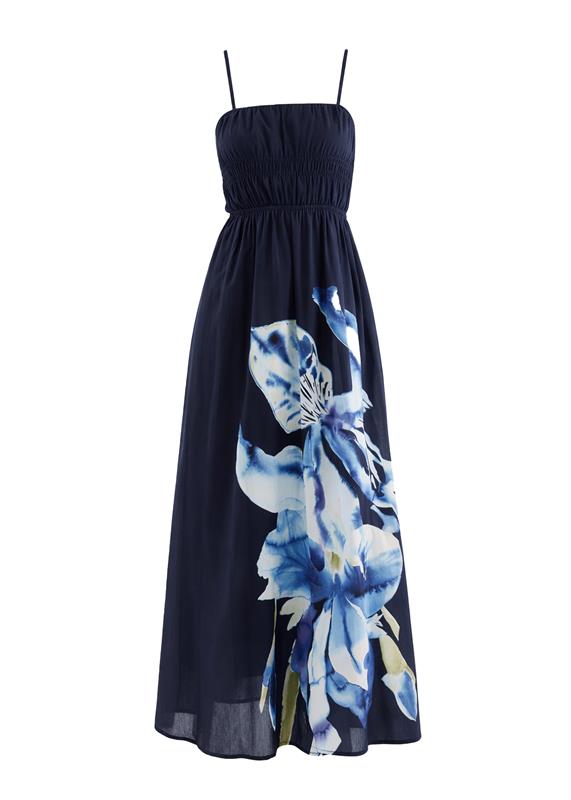 Marlie Maxi Dress - Navy Bloom