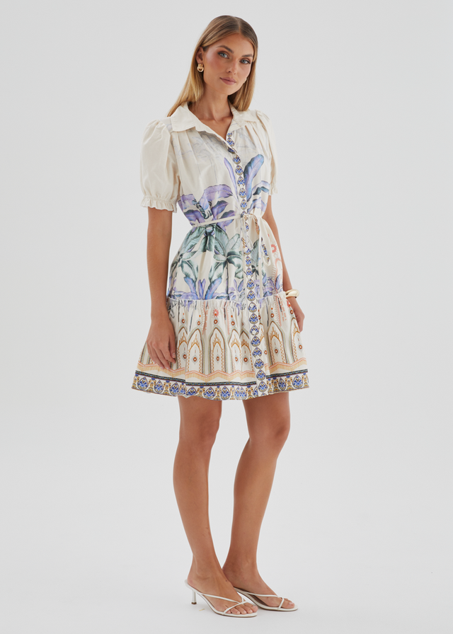 Aliciah Dress - Cream
