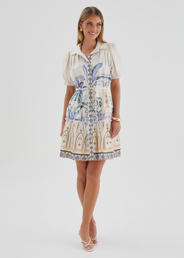 Aliciah Dress - Cream