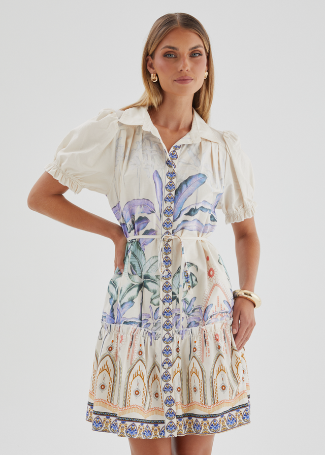 Aliciah Dress - Cream