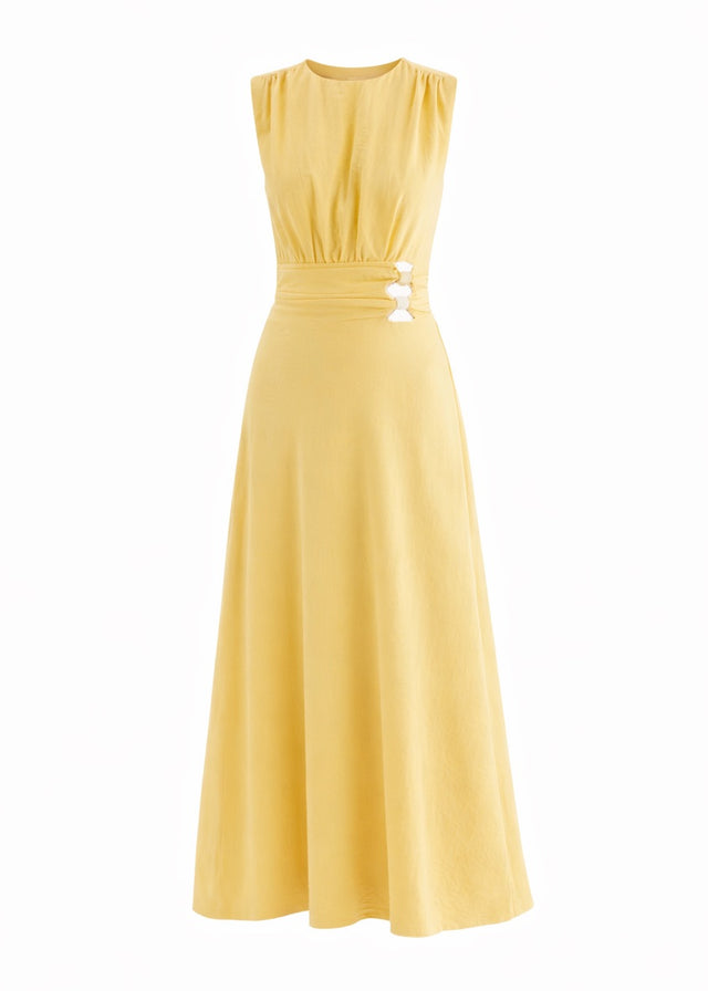 Martha Maxi Dress - Mustard