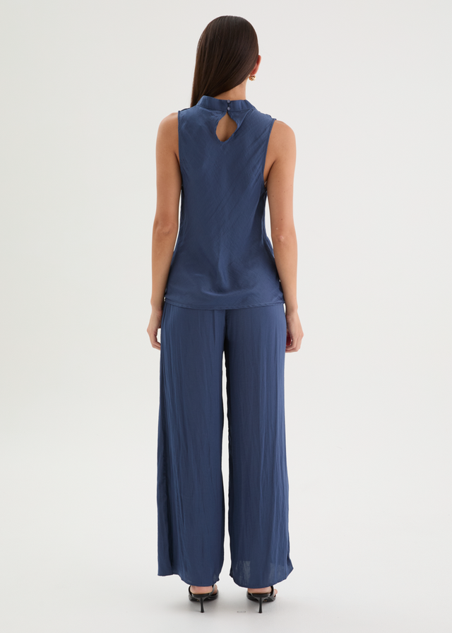 Tiah Pants - Navy
