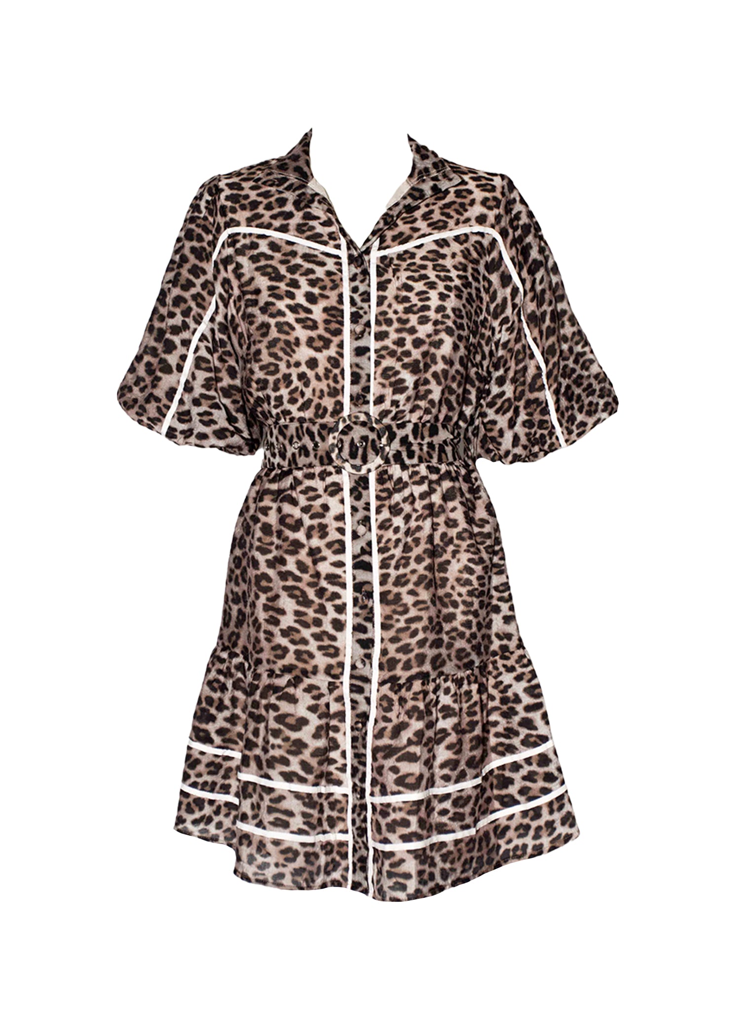 Richelle Dress - Leopard