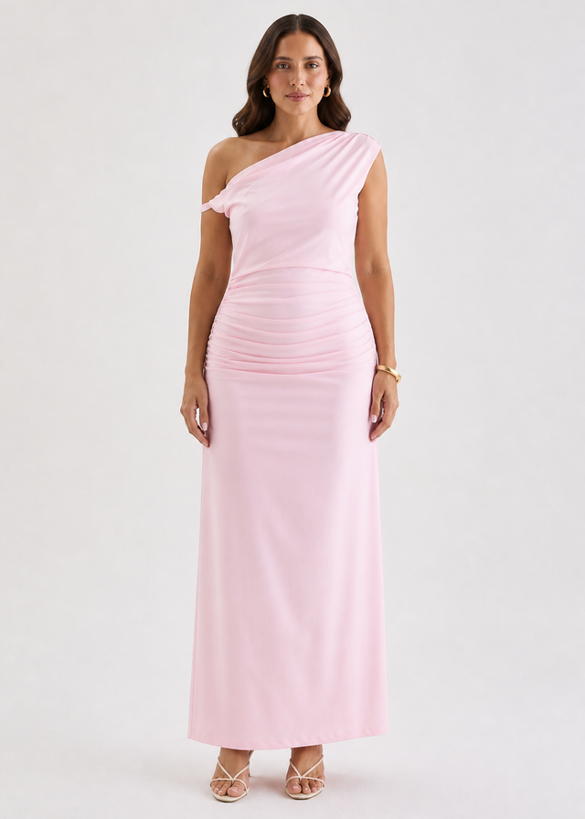 Roam Midi Dress - Pink