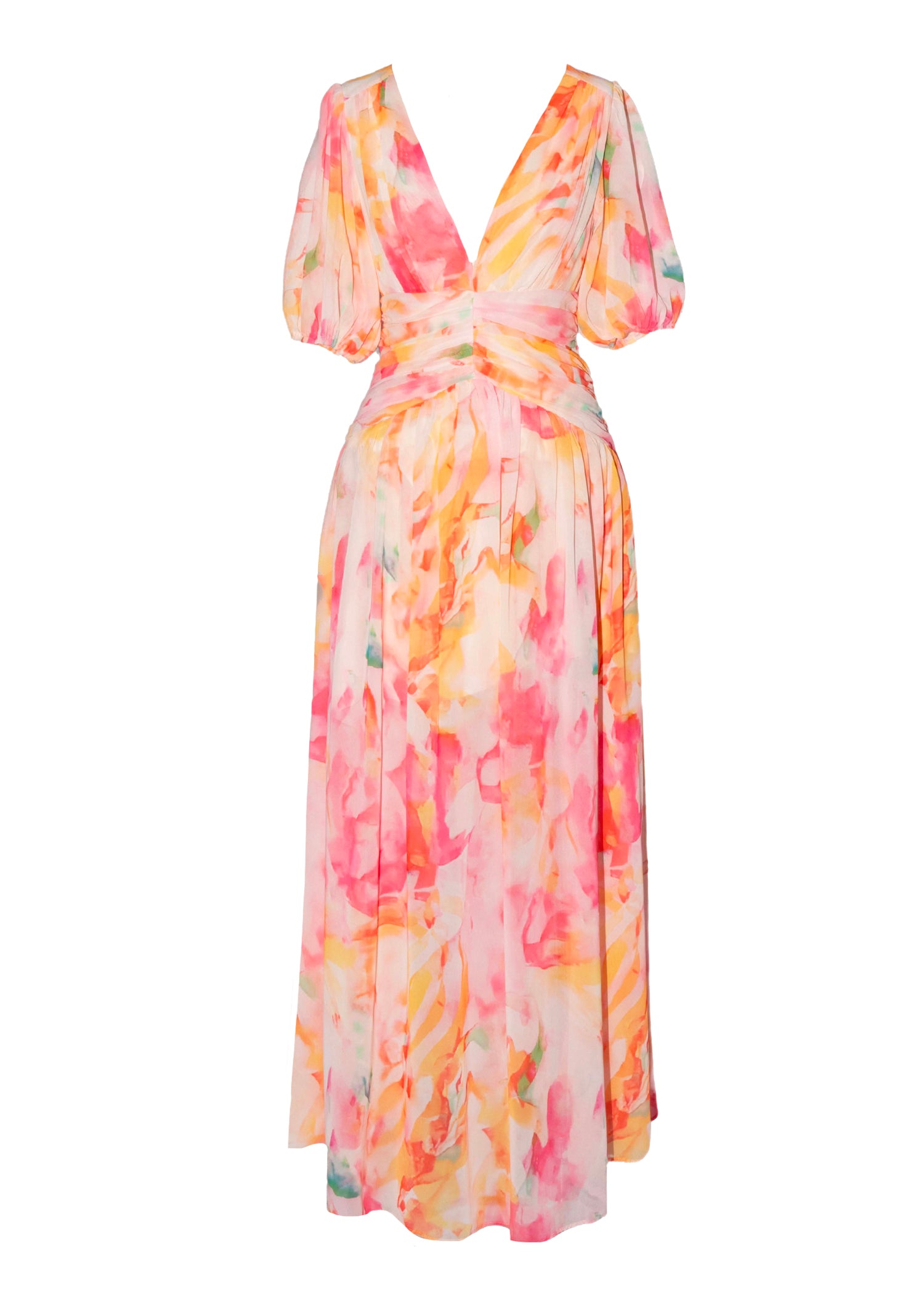 Aubree Maxi Dress - Ruby Splash