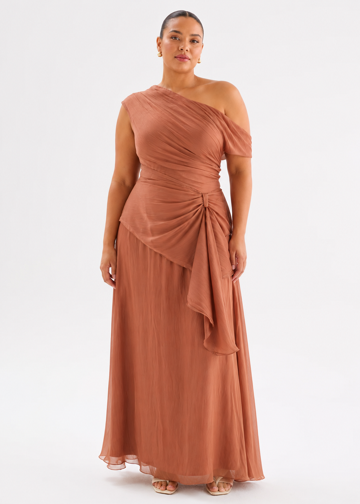Aphrodite Set - Cinnamon Organza – Gingham & Heels