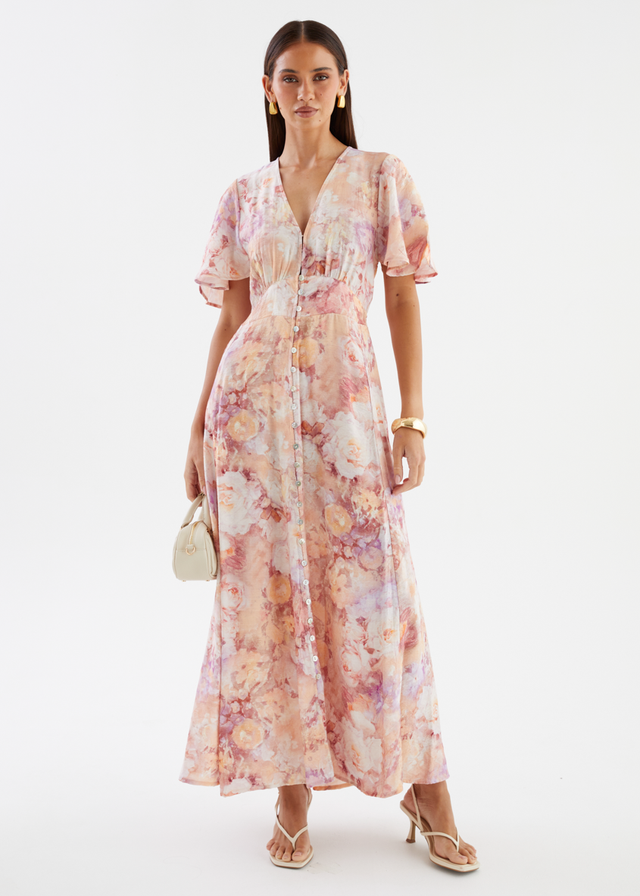 Kihlani Maxi Dress - Dusty Rose