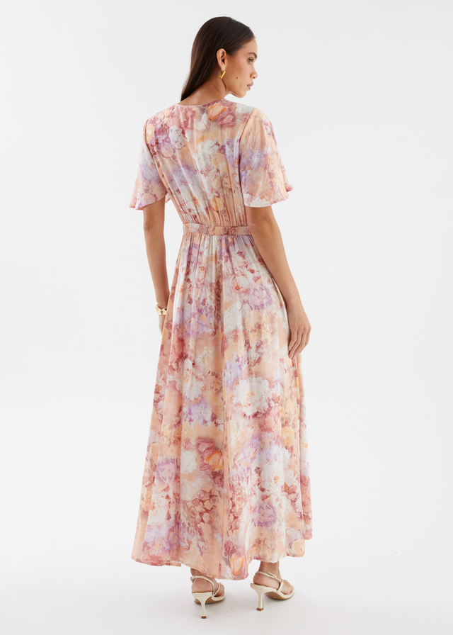 Kihlani Maxi Dress - Dusty Rose