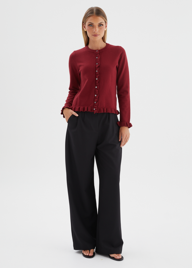 Centennial Sweater - Wine