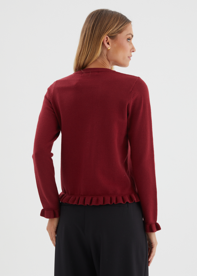 Centennial Sweater - Wine