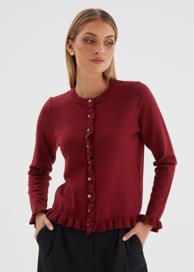 Centennial Sweater - Wine