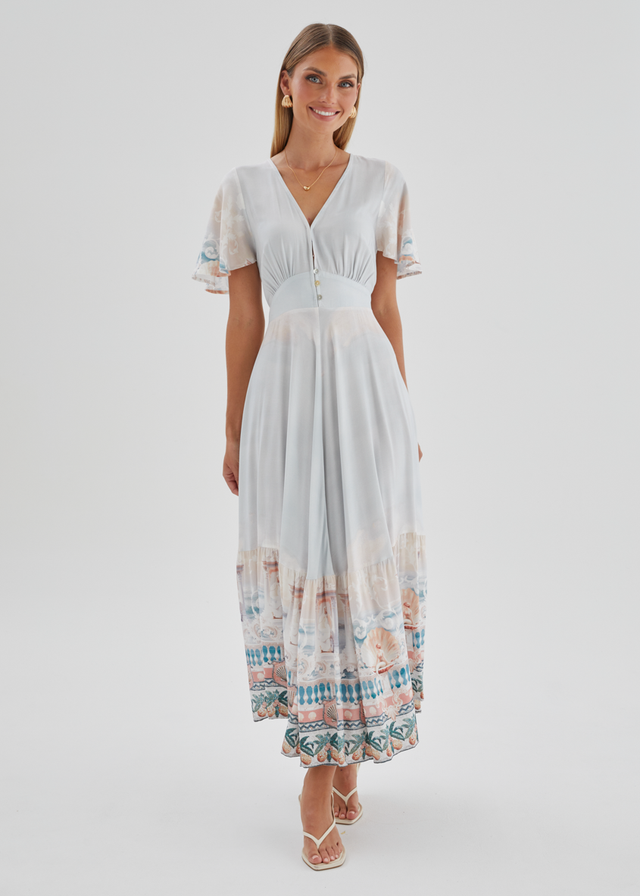 Liyana Maxi Dress - Siren Seas