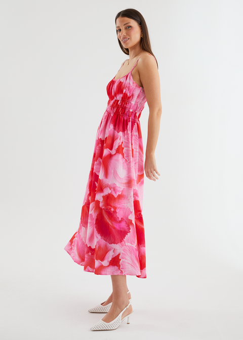 Hatley Sleeveless Party Dress - Teeny Gingham Berries
