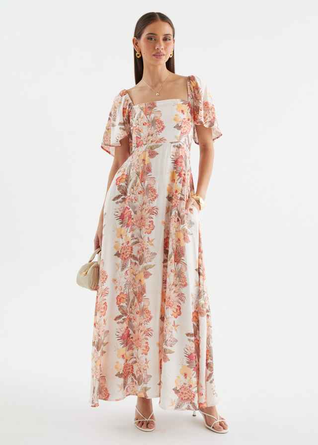 Ailea Maxi Dress - Blush Bloom
