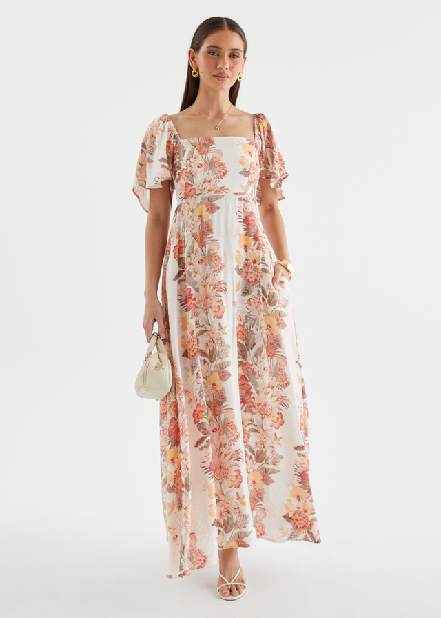 Ailea Maxi Dress - Blush Bloom