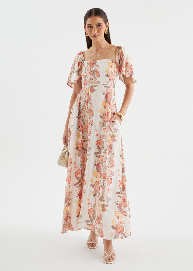 Ailea Maxi Dress - Blush Bloom
