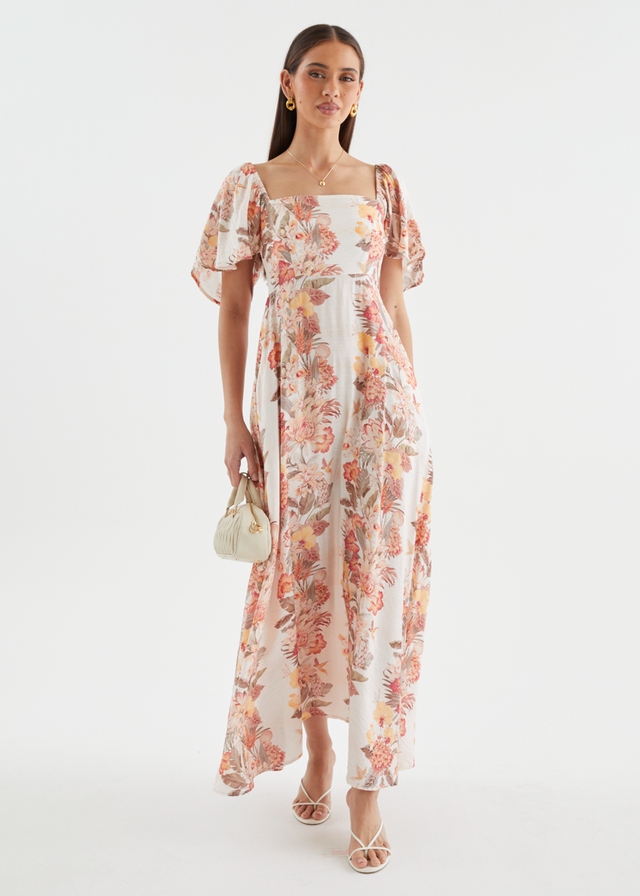 Ailea Maxi Dress - Blush Bloom