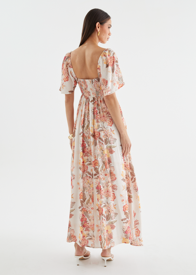 Ailea Maxi Dress - Blush Bloom