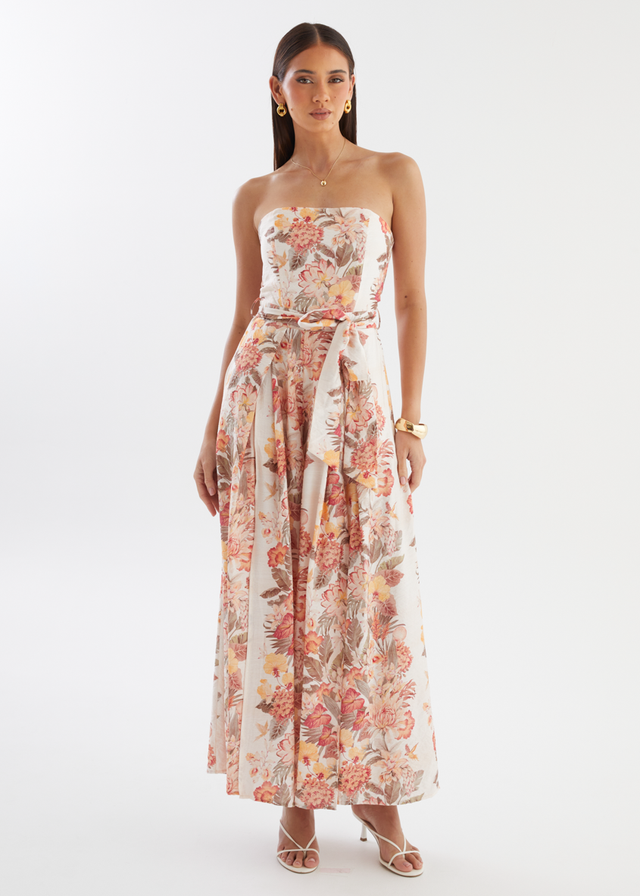 Albany Pantsuit - Blush Bloom