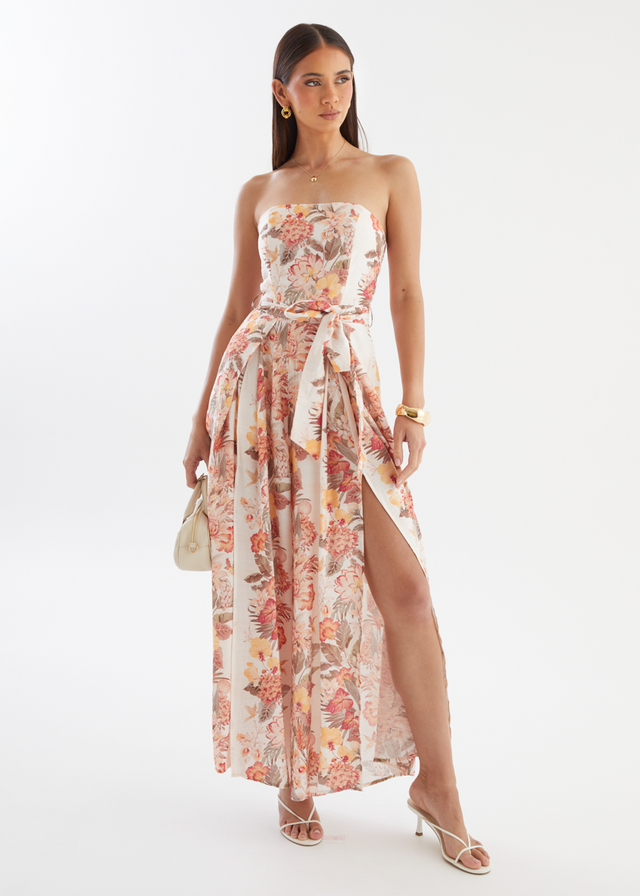 Albany Pantsuit - Blush Bloom