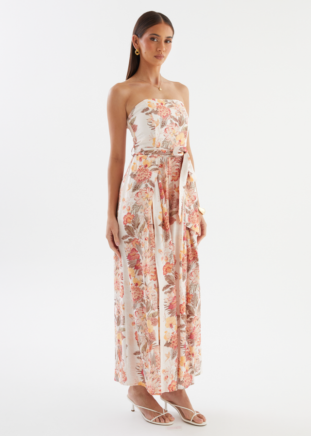 Albany Pantsuit - Blush Bloom