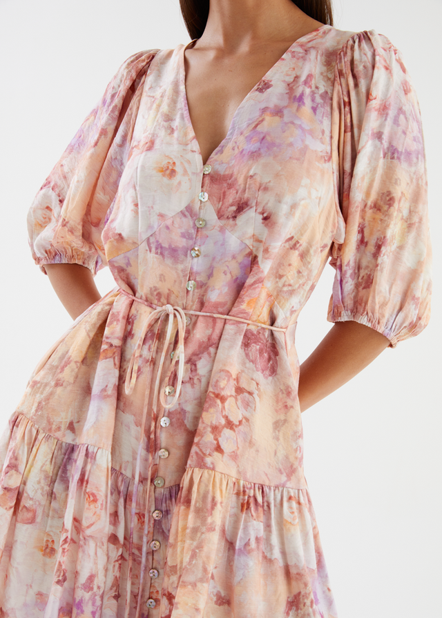 Kayleigh Dress - Dusty Rose