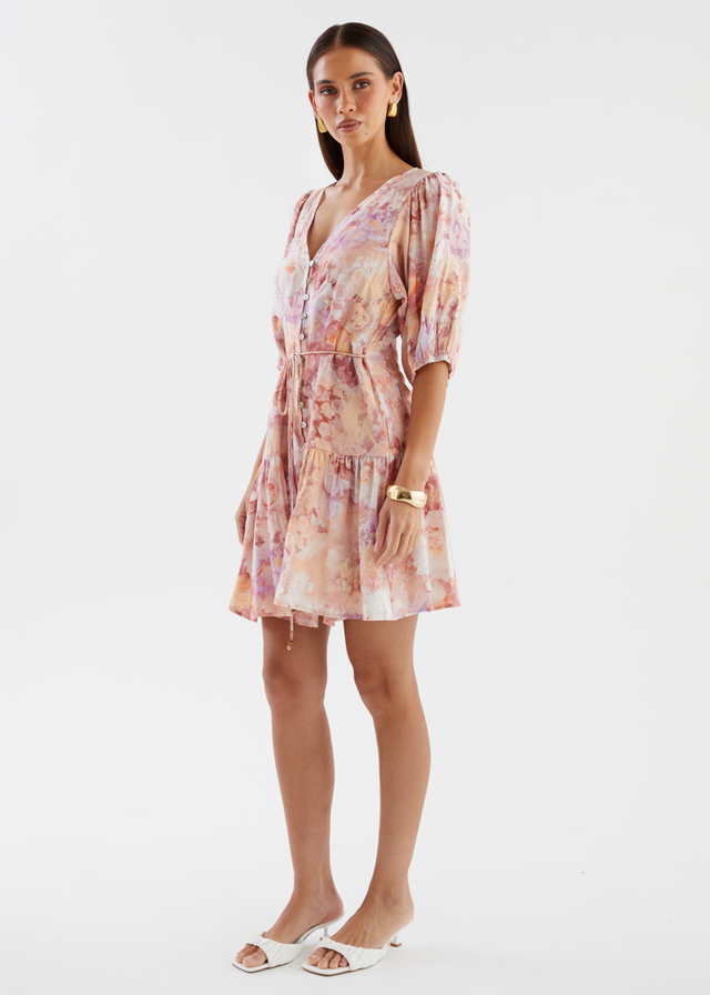 Kayleigh Dress - Dusty Rose