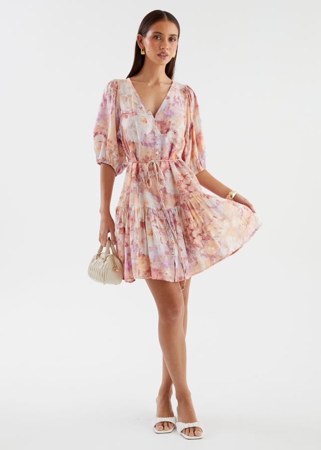 Kayleigh Dress - Dusty Rose