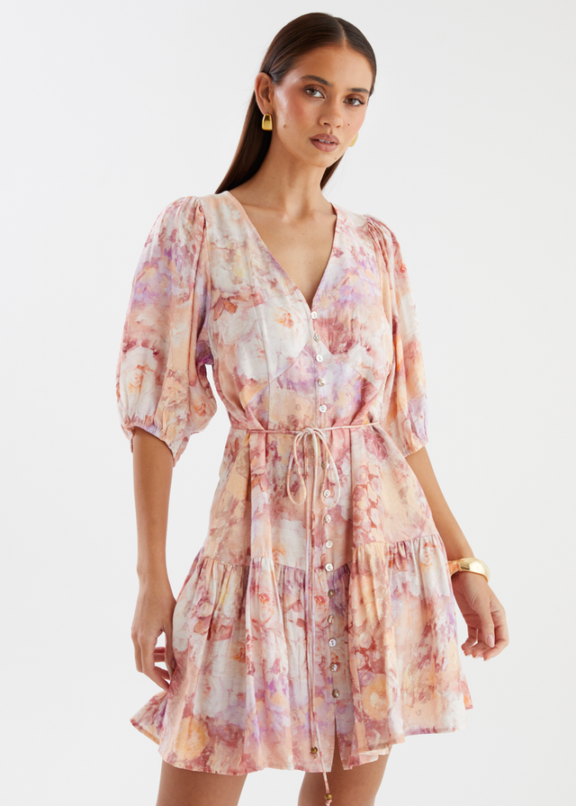 Kayleigh Dress - Dusty Rose