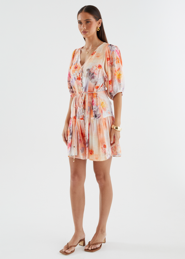 Kayleigh Dress - Peach Blossom