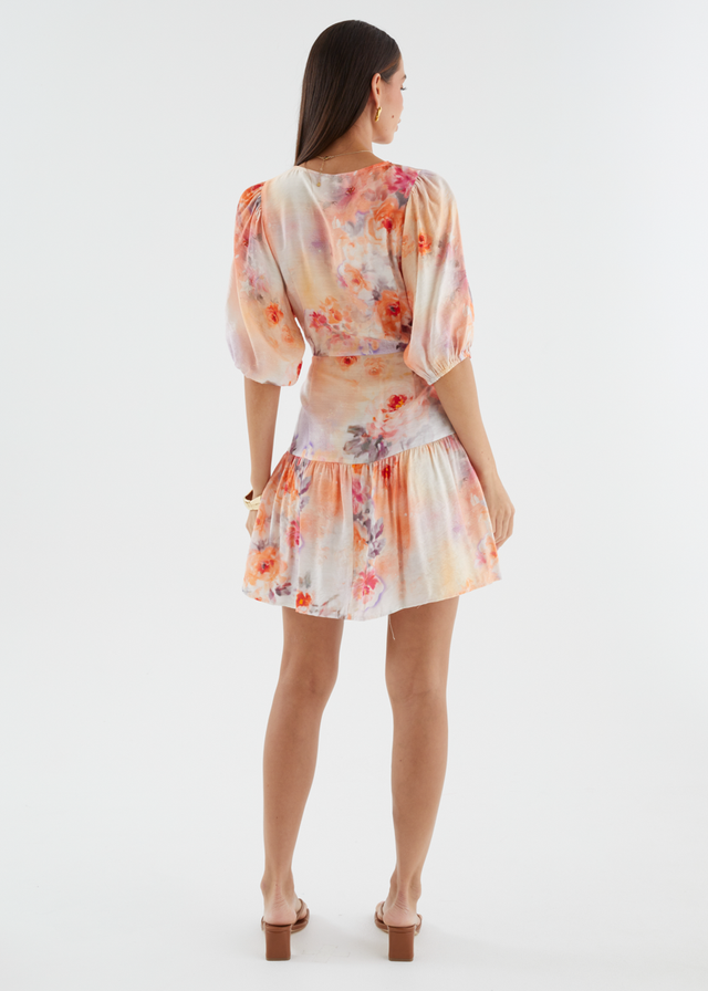 Kayleigh Dress - Peach Blossom