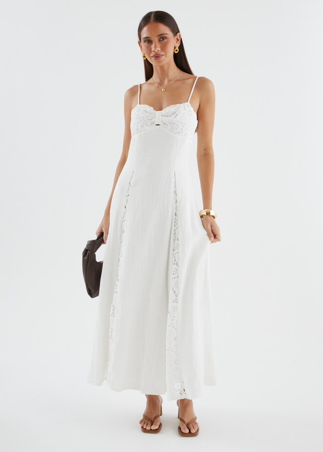 Lilianne Maxi Dress - White